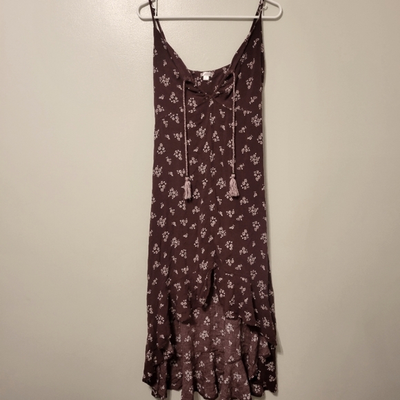 Floral High Low Dress - Picture 2 of 3